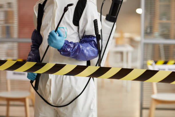 Professional Biohazard Cleanup technician working in Vernon, WI